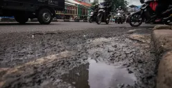Ilustrasi marka jalan. (Sumber: Poskota/Bilal Nugraha Ginanjar)