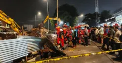 Lokasi seorang balita tewas terjatuh ke dalam lubang proyek pembangunan Lapangan Multifungsi Taman RW 04 di kawasan Manggarai, Tebet, Jakarta Selatan. (Sumber: Dok. Istimewa)