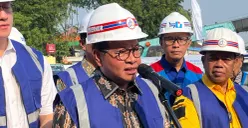 Gubernur DKI Jakarta Pramono Anung di Grogol, Jakarta Barat, Kamis, 2 Juli 2026. (Sumber: Poskota/M Tegar Jihad)