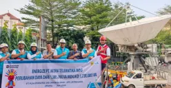 Tim PLN UP3 Jatinegara bersama perwakilan MoraRepublic seusai proses energize perubahan daya dari 1.385.000 VA menjadi 1.730.000 VA pada akhir Juni 2026. (Sumber: Dok. PLN UID Jakarta Raya)