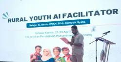 Telkom melalui program Rural Youth AI Facilitator membekali mahasiswa di Papua Barat Daya dengan kompetensi Artificial Intelligence (AI) sebagai bekal mendukung transformasi digital UMKM di wilayah 3T. (Sumber: Telkom)