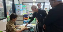 Perwakilan Aliansi Rekanan Kontraktor Jakarta Utara menyampaikan pengaduan terkait dugaan permasalahan dalam proses pengadaan proyek di Sudin PRKP saat mendatangi Kantor Wali Kota Jakarta Utara, Kamis (2/7/2026). (Sumber: Istimewa)