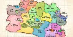 Wacana perubahan nama Provinsi Jawa Barat kembali menjadi perhatian publik setelah muncul usulan untuk mengganti nama provinsi tersebut menjadi Tatar Sunda atau Pasundan. (Sumber: X/@direktoridosen)