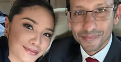 Potret Nadiem Makarim (kanan) bersama istrinya Franka Franklin (kiri). (Sumber: Instagram/@frankamakarim)