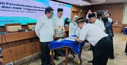Kegiatan pengukuhan dan pembekalan guru serta karyawan SMA dan SMK Triguna Utama, Senin 6 Juli 2026. (Sumber: UIN Syarif Hidayatullah Jakarta)