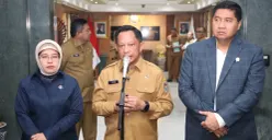 Menteri Dalam Negeri, Tito Karnavian (tengah) dan Menteri Perumahan dan Kawasan Permukiman (PKP), Maruarar Sirait (kanan). (Sumber: Istimewa)