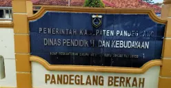 Gedung Disdikpora Pandeglang. (Sumber: Istimewa)