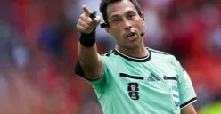 Facundo Tello memimpin laga Prancis vs Maroko pada perempat final Piala Dunia 2026 bersama seluruh perangkat pertandingan yang sama-sama berasal dari Argentina. (Sumber: Facebook/@vivabarca)