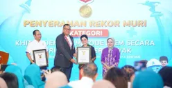Pemprov Jakarta memecahkan rekor muri khitanan massal gratis dalam rangka Hari Ulang Tahun (HUT) ke-499 Jakarta. (Sumber: Dok. Istimewa)