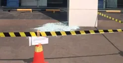 Kaca di kantor BGN, Kebon Sirih, Jakarta Pusat, pecah, Kamis, 9 Juli 2026. (Sumber: Dok. Istimewa)