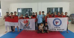 Para atlet YPOK Kota Depok yang disiapkan mengikuti Nara Cup XII. (Sumber: Dok. Istimewa)