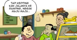 Ilustrasi Obrolan Warteg, Senin, 13 Juli 2026. (Sumber: Poskota)