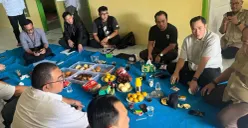 Anggota DPRD Provinsi Jawa Barat dari Fraksi Partai Gerindra, Abdul Karim, saat kegiatan Reses Konvensional yang digelar di Desa Limbangansari, Kecamatan Cianjur, Kabupaten Cianjur. (Sumber: Istimewa)