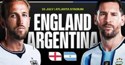 Jadwal semifinal Piala Dunia 2026 antara Inggris vs Argentina. (Sumber: Instagram/@fifaworldcup)