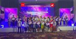 Acara Kontes Layanan Honda Nasional (KLHN) 2026 yang dilakukan oleh AHM sebagai upaya meningkatkan kualitas layanan kepada konsumen. (Sumber: Poskota/Herdyan Anugrah Triguna)