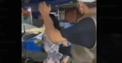 Viral aksi pemuda kejar waria di Bogor. (Sumber: X/@irajenar)