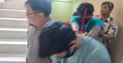 Potret pelaku spesialis pencuri mobil pikap yang berhasil ditangkap polisi. (Sumber: Poskota/Angga)
