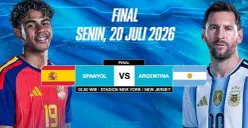 Link live streaming Spanyol vs Argentina di final Piala Dunia 2026. (Sumber: Instagram/@folaplay_apps)