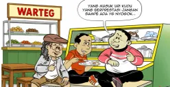 Ilustrasi Obrolan Warteg, Jumat, 24 Juli 2026. (Sumber: Poskota)