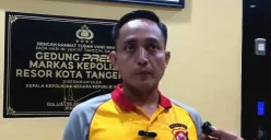‎Kasie Humas Polresta Tangerang, Ipda Tri Leksono merespons ajakan sweeping kelompok LGBTQ. (Sumber: Poskota/Veronica Prasetio)