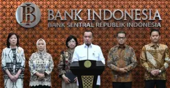 Menteri Sekretaris Negara Prasetyo Hadi saat memberikan keterangan pers di Bank Indonesia, Senin, 27 Juli 2026. (Sumber: BPMI Setpres)