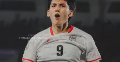 Mitchell Baker tampil sensasional pada debutnya bersama Timnas Indonesia dengan mencetak hattrick ke gawang Kamboja di Piala AFF 2026. (Sumber: Instagram/@mitchell.baker)