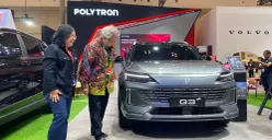Polytron G3+ Special Collaboration resmi dihadirkan pada GIIAS 2026. (Sumber: Poskota/Herdyan Anugrah Triguna)