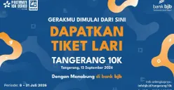 Tangerang 10K menjadi rangkaian acara bank bjb Ultimate 10K Series. (Sumber: Dok. Istimewa)