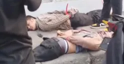 Dua dari tiga pelaku pencurian ganjal ATM yg berhasil dibekuk petugas. (Sumber: Istimewa)