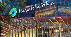Potret mal Kokas di Jakarta Selatan yang dipasangi pagar besi tinggi. (Sumber: Threads/@nvtnde)