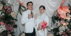 Aktris muda Adhisty Zara tengah menjadi sorotan usai mengunggah momen pernikahannya dengan sang pasangan, Tsaqib, pada Minggu, 31 Mei 2026. (Sumber: Instagram/@zaraadhsty)
