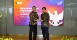 Forum Kedaulatan Digital Nasional bertajuk “Kolaborasi Ekosistem Digital untuk Inovasi Nasional yang Berdaulat” di Telkom Landmark Tower, Jakarta, Rabu, 3 Juni 2026. (Sumber: Dok. Telkom)