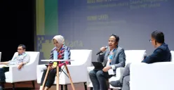Direktur Utama Bank Jakarta Agus H. Widodo di acara Jakarta Future Festival 2026. (Sumber: Istimewa)