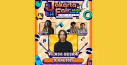 Beberapa musisi meramaikan JFK 2026 di JIExpo Kemayoran, Jakarta Pusat, Jumat, 12 Juni 2026. (Sumber: Dok. Istimewa)
