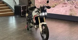 Ducati DesertX V2 2026. (Sumber: Poskota/Aldi Harlanda Irawan)