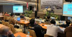 Kegiatan Sosialisasi Penguatan Sistem Manajemen Keselamatan Transportasi Jalan. (Sumber: Istimewa)