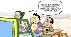 Ilustrasi Obrolan Warteg, Senin, 22 Juni 2026. (Sumber: Poskota/Arif Setiadi)