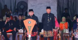 Apel memperingati Hari Ulang Tahun (HUT) ke-499 Kota Jakarta di Silang Selatan Monas, Jakarta Pusat pada Senin, 22 Juni 2026. (Sumber: Pemprov DKI Jakarta)