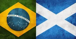 Link live streaming dan Prediksi skor Skotlandia vs Brasil. (Sumber: X/@pesgrau))
