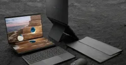 ASUS Zenbook DUO 2026 (UX8407AA) mengusung dua layar ASUS Lumina Pro OLED 14 inci, prosesor Intel Core Ultra 9 Panther Lake, dan kemampuan AI hingga 50 TOPS untuk mendukung produktivitas modern. (Sumber: ASUS)
