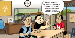 Ilustrasi obrolan warteg, Rabu, 24 Juni 2026. (Sumber: Poskota/Arif Setiadi)