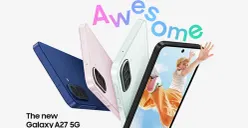 Samsung Galaxy A27 5G resmi diperkenalkan dengan chipset Snapdragon 6 Gen 3, layar Super AMOLED 120Hz, kamera 50MP OIS, dan jaminan pembaruan Android hingga enam tahun. (Sumber: Samsung)