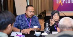 Peserta mengikuti sesi business matchmaking pada Explorise Q2 2026. (Sumber: Telkom Indonesia)