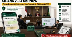 ILUSTRASI - Pentingnya kehati-hatian menggunakan WhatsApp serta verifikasi fakta dalam komunikasi digital karena pesan elektronik dapat menjadi alat bukti hukum di persidangan. (Sumber: Istimewa)