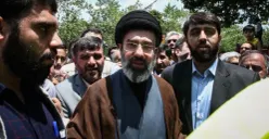 Mojtaba Khamenei putra Ayatollah Ali Khamenei. (Sumber: X/@raphlesioniste2)