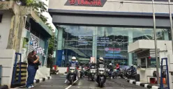 Yamaha menggelar event Yamaha Members Ride Connection bagi pengguna aplikasi My Yamaha Motor. (Sumber: Dok. Yamaha)