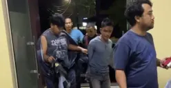 Pelaku spesialis pecah kaca mobil digelandang Polres Serang di Cikande, Kabupaten Serang, Minggu, 8 Maret 2026. (Sumber: Dok. Polres Serang)