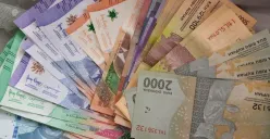 Ilustrasi uang rupiah pecahan kecil yang sering dibagikan sebagai THR saat perayaan Idul Fitri. (Sumber: Pinterest)