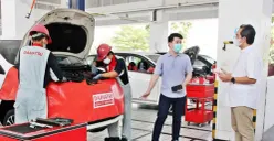 Ilustrasi bengkel siaga Daihatsu. (Sumber: Daihatsu)