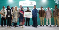 BAZNAS RI resmi  bersama The Asia Foundation (TAF) menandatanganan Nota Kesepahaman (MoU) dan Perjanjian Kerja Sama (PKS), Kamis, 1 Oktober 2026. (Sumber: Baznas)